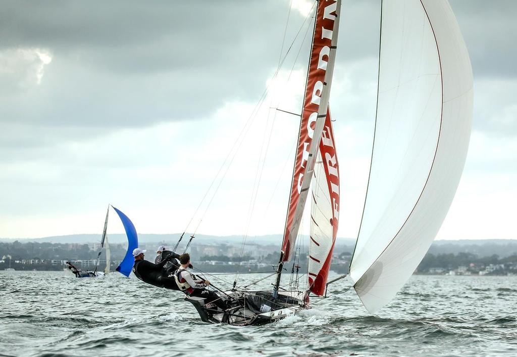 FireStopping - 16ft Class - annual Botany Bay Championship race on Saturday (106th Edition) photo copyright Michael Chittenden  taken at  and featuring the  class