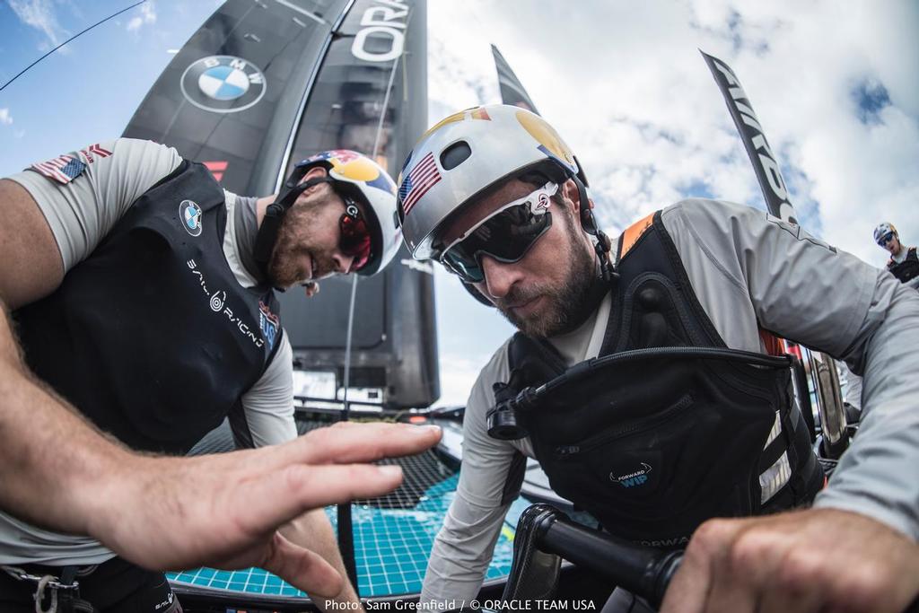 17/02/20 - Hamilton (BDA) - 35th America's Cup Bermuda 2017 - ORACLE TEAM USA - AC45S training © Sam Greenfield/Oracle Team USA http://www.oracleteamusa.com