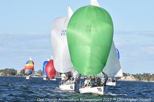 2017 J/24 Midwinter Championship - Day 1 - photo © Christopher Howell