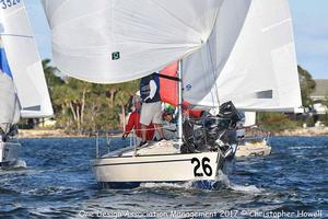 2017 J/24 Midwinter Championship - Day 1 photo copyright Christopher Howell taken at  and featuring the  class
