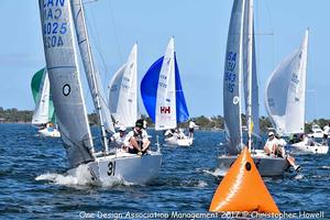 2017 J/24 Midwinter Championship - Day 2 photo copyright Christopher Howell taken at  and featuring the  class