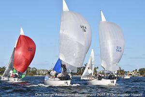 2017 J/24 Midwinter Championship - Day 1 photo copyright Christopher Howell taken at  and featuring the  class