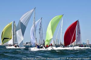 Feb 26 2017 - Quantum J/70 Midwinter Championship 2017 photo copyright Christopher Howell taken at  and featuring the  class