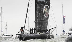 Hugo Boss, skipper Alex Thomson (GBR) photo copyright Lloyd Images taken at  and featuring the  class