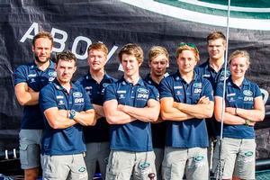 GC32 Championship 2017 - Land Rover BAR Academy – The squad was formed in 2016 with ambitions to develop some of Britain’s top sailing talent. photo copyright Jesus Renedo / GC32 Championship Oman taken at  and featuring the  class