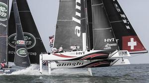 Ernesto Bertarelli will helm Alinghi in Oman photo copyright Lloyd Images/Extreme Sailing Series taken at  and featuring the  class