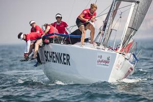 EFG Sailing Arabia - The Tour – Dubai InPort photo copyright Lloyd Images taken at  and featuring the  class