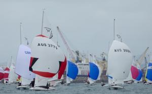 Packer and McAullay - Lexus Flying Fifteen Worlds photo copyright Jonny Fullerton taken at  and featuring the  class