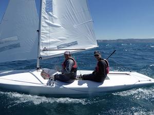 AUS 3986 Nick Jerwood / Janet Jerwood - Final Day - Flying Fifteen World Championship 2017 photo copyright Jonny Fullerton taken at  and featuring the  class