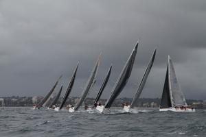 Going to windward under a dark sky - Sydney 38 OD International Championship photo copyright Tim Vine / Yoti taken at  and featuring the  class