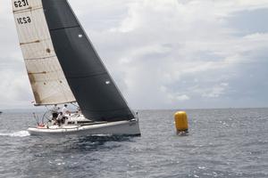 Ikon38 approaches a mark the clear leader - Sydney 38 OD International Championship photo copyright Tim Vine / Yoti taken at  and featuring the  class