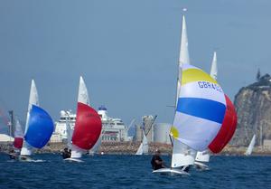 Leaders Race 6 Thursday - Penultimate Day - Flying Fifteen World Championship 2017 photo copyright Jonny Fullerton taken at  and featuring the  class