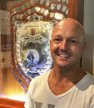 Lee Knapton - winning skipper  - 16ft Class - annual Botany Bay Championship race on Saturday (106th Edition) photo copyright Michael Chittenden  taken at  and featuring the  class
