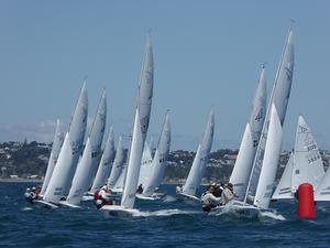 Top mark day 4 - Day 4 - Flying Fifteen World Championship 2017 photo copyright Jonny Fullerton taken at  and featuring the  class