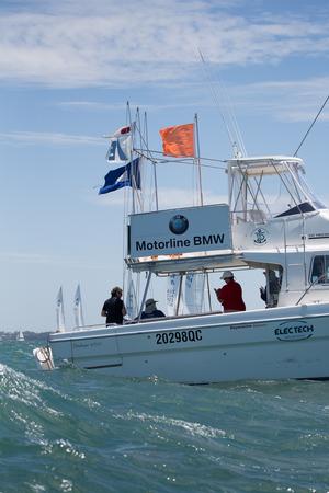 Part of the gang of volunteers needed to make a regatta run well. - 2017 Etchells Brisbane Championship photo copyright Kylie Wilson Positive Image - copyright http://www.positiveimage.com.au/etchells taken at  and featuring the  class