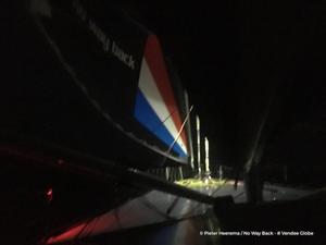 Day 99 – Pieter Heerema – No Way Back – Vendée Globe photo copyright Pieter Heerema / No Way Back / Vendée Globe taken at  and featuring the  class
