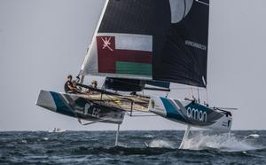 Oman Air - the local team won day one - GC32 Championship photo copyright Jesus Renedo / GC32 Championship Oman taken at  and featuring the  class