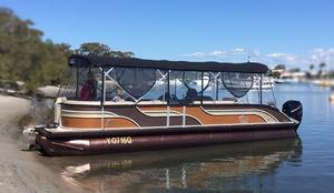 Runaway Bay Pontoon Boats – World Premiere photo copyright Gold Coast International Marine Expo taken at  and featuring the  class