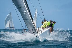 Competitive start of the Gill Commodore’s Cup photo copyright Laurens Morel taken at  and featuring the  class