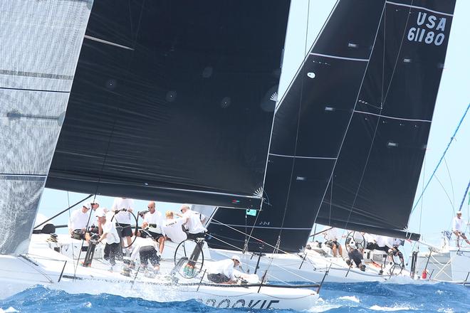 Everyone races for a fine Swiss-made precision time piece from Cardow Jewelers at the St. Thomas International Regatta. © Ingrid Abery http://www.ingridabery.com