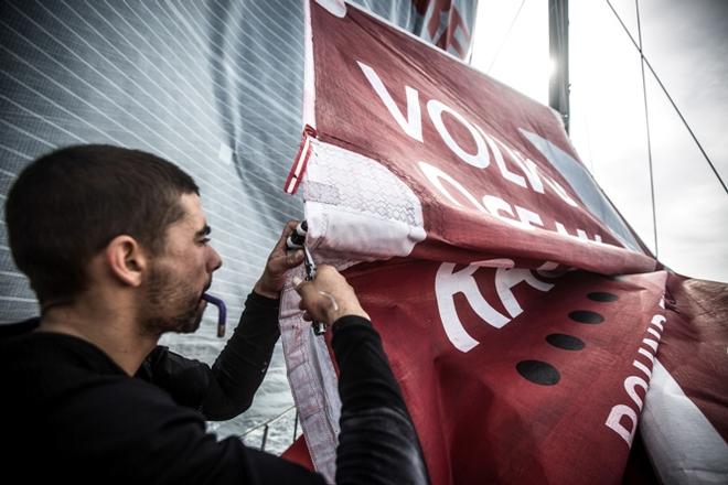 Spanish Under-30 sailor Willy Altadill - Volvo Ocean Race © Francisco Vignale / MAPFRE / Volvo Ocean Race