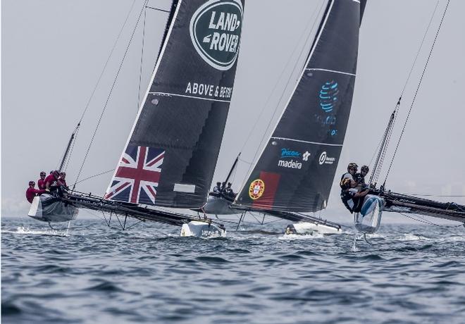 Land Rover BAR Academy finished seventh overall - GC32 Championship © Jesus Renedo / GC32 Championship Oman