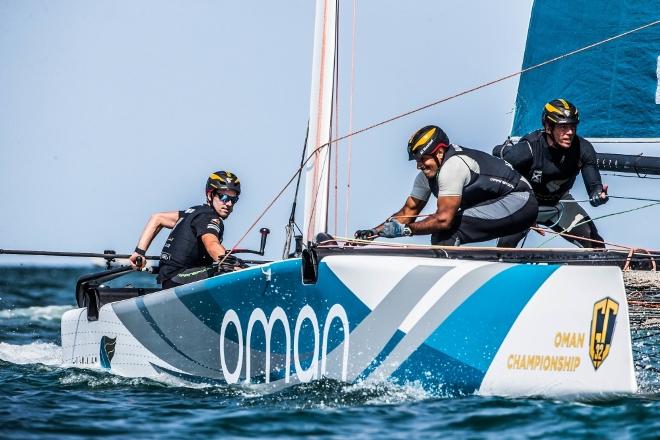 GC 32 Class 2017 Championship to be sailed at Muscat, Oman, from Monday 27th February to Sunday 5th March 2017 (first day of racing Tuesday 28th February). Organised by the GC32 International Class Association in conjunction with OC Sport The Regatta Venue and the Regatta Office will be at Oman Sail, Al Mouj – The Wave, Muscat, Oman - GC32 Championship Oman © Jesus Renedo / GC32 Championship Oman