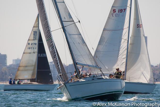 Just after the start with, Hush. - Club Marine Series ©  Alex McKinnon Photography http://www.alexmckinnonphotography.com