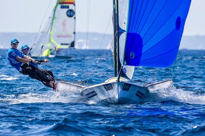 Dylan Fletcher-Scott/Stuart Bithell (GBR) - 49er - Trofeo Princesa Sofia IBEROSTAR © Jesús Renedo / Sailing Energy / Sofia