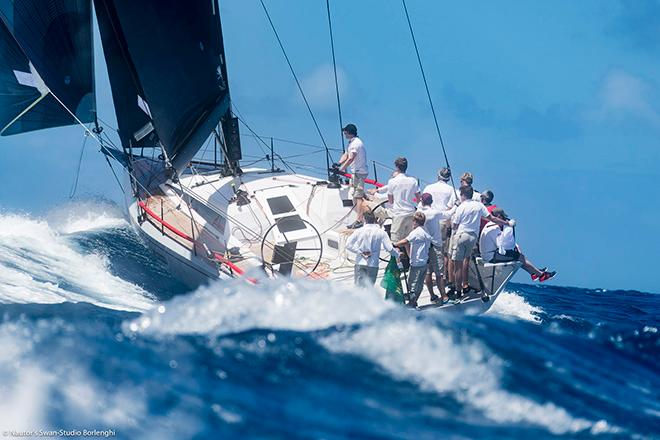 Earlybird, Model: Swan 50, Sail n: GER 5005, Owner: Hendrik Brandis - Rolex Swan Cup Caribbean 2017 ©  Nautor's Swan / Studio Borlenghi