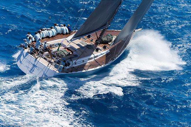 Selene, Model: Swan 80, Sail n: CAY 80002, Owner: Wendy Schmidt - Rolex Swan Cup Caribbean 2017 ©  Nautor's Swan / Studio Borlenghi