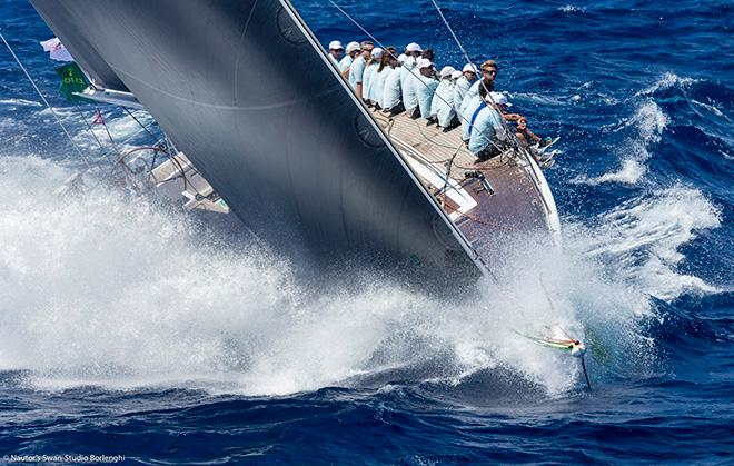 Selene, Model: Swan 80, Sail n: CAY 80002, Owner: Wendy Schmidt - Rolex Swan Cup Caribbean 2017 ©  Nautor's Swan / Studio Borlenghi