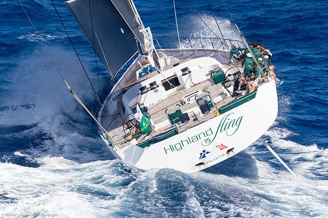 Highland Fling 15, Model: Swan 115, Sail n: 888, Owner: Irvine Laidlaw - Rolex Swan Cup Caribbean 2017 ©  Nautor's Swan / Studio Borlenghi