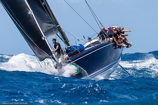 Cuordileone, Model: Swan 50, Sail n: ITA5003, Owner: Nautor AB - Rolex Swan Cup Caribbean 2017 ©  Nautor's Swan / Studio Borlenghi