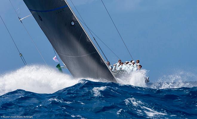 Selene, Model: Swan 80, Sail n: CAY 80002, Owner: Wendy Schmidt - Rolex Swan Cup Caribbean 2017 ©  Nautor's Swan / Studio Borlenghi