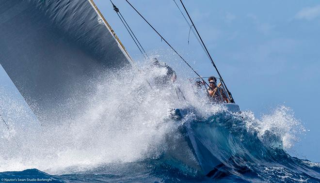 Stay Calm, Model: Swan 82, Sail n: GBR 8200 R, Owner: Stuart Robinson - Rolex Swan Cup Caribbean 2017 ©  Nautor's Swan / Studio Borlenghi