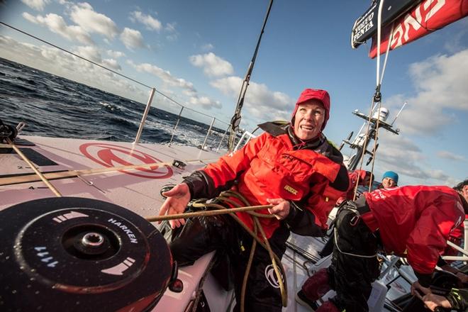 Marie Riou - Dongfeng Race Team – Volvo Ocean Race © Martin Keruzoré / Volvo Ocean Race