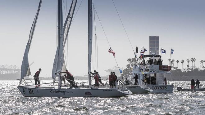 World Match Racing Tour, Congressional Cup, Long Beach Yacht Club, Long Beach, CA, USA. 30th March 2017. © 2015 Aston Harald