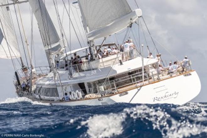 Rosehearty  - St. Barth’s Super Yacht Regatta 2017 © Carlo Borlenghi / Perini Navi