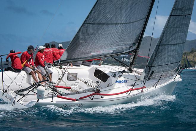 2017 St. Maarten Heineken Regatta – Round St. Maarten Race © Laurens Morel