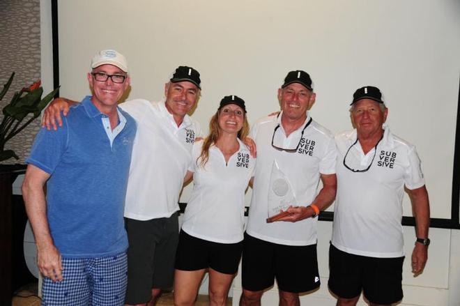 CSA - Bareboat division winner was Subversive-JogFund, the Beneteau Oceanis 50 skippered by Warwick Dunnett (USA) - BVI Sailing Festival © Todd VanSickle / BVI Spring Regatta http://www.bvispringregatta.org