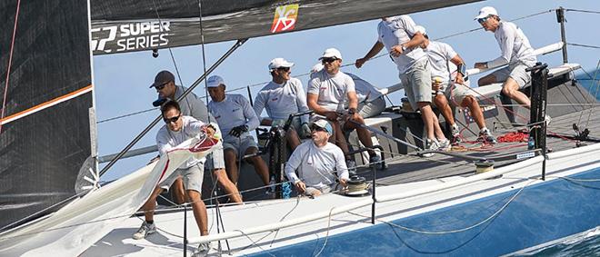 Azzurra - 52 Super Series - 2017 Miami Royal Cup - Day 4 © Nico Martinez/ Martinez Studio