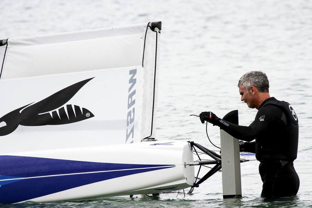  - WASZP NZ Nationals, Manly Sailing Club, March 2017 © John Adair