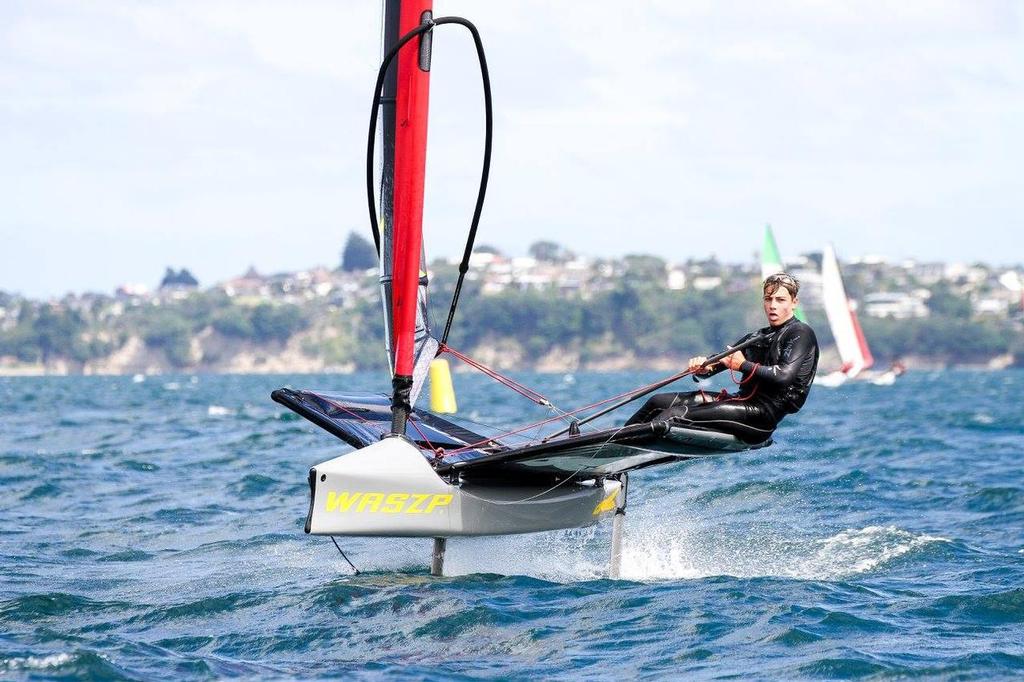  - WASZP NZ Nationals, Manly Sailing Club, March 2017 © John Adair