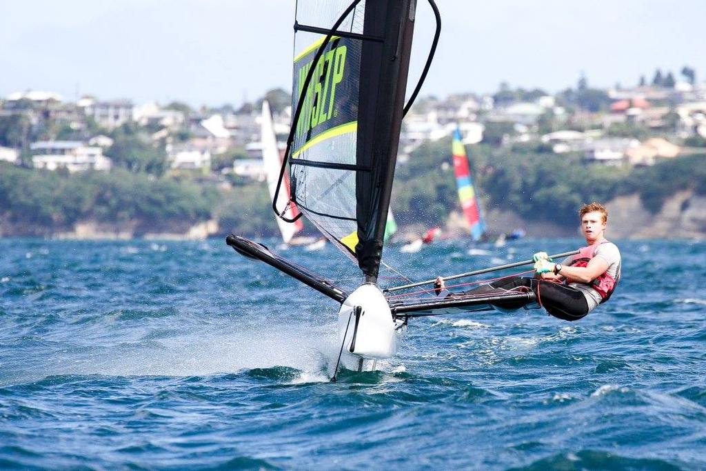  - WASZP NZ Nationals, Manly Sailing Club, March 2017 © John Adair