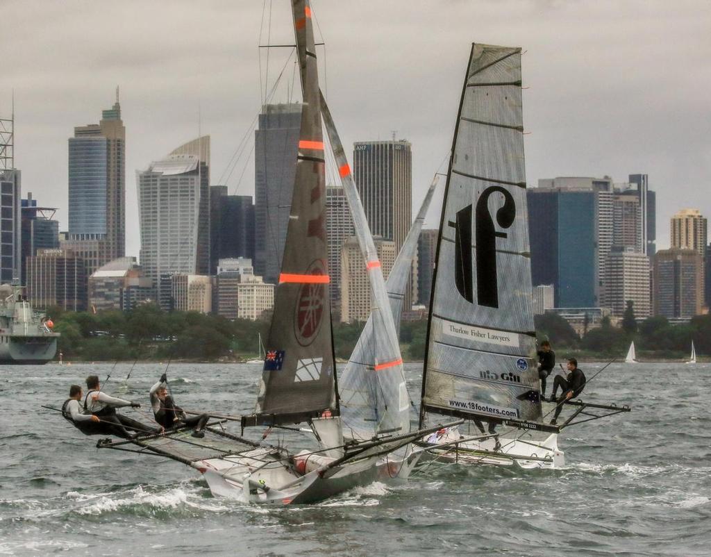  - Race 7 - JJ Giltinan Trophy 18ft Skiff Championship, March 5, 2017 © Michael Chittenden 