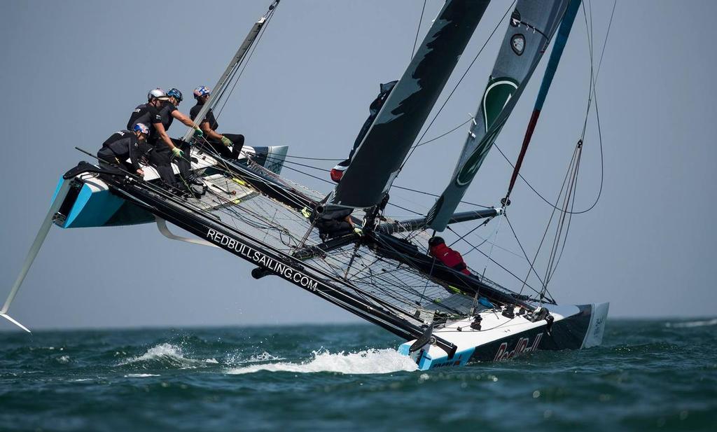 Red Bull Sailing Team  - 2017 Extreme Sailing Series - Act 1, Muscat, Oman © Lloyd Images/Extreme Sailing Series