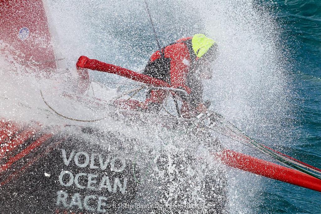 - Dongfeng Race Team - off Brittany coast, March 2017 © Benoit Stichelbaut / Dongfeng Race Team