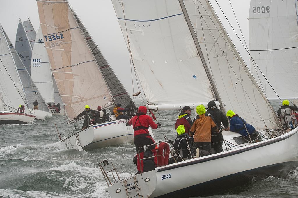 Fleet racing, day 2 - Port Nicholson Line 7 Regatta 2017 © Chris Coad