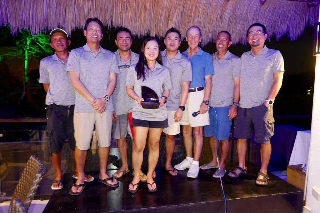 PHINSAF Nasugbu-Busuanga Race 2017. 3rd place Isabelle, Teresa Javier. photo copyright Tina Garcia taken at  and featuring the  class
